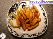 снимка 3 към рецепта Бланширани картофи с къри