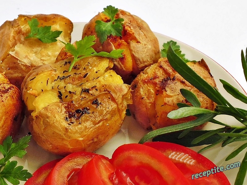 Снимки към Сплескани картофи