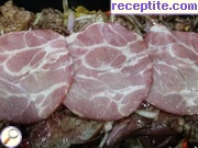 снимка 1 към рецепта Маринован заек на фурна с бекон
