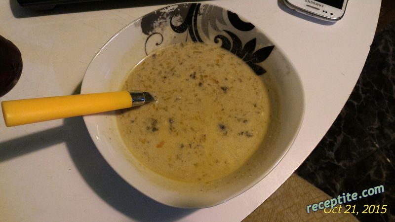 Снимки към Гъбена супа със сметана