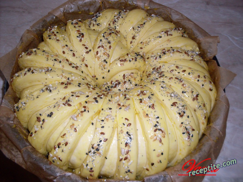 Снимки към Питка със сирене и роза