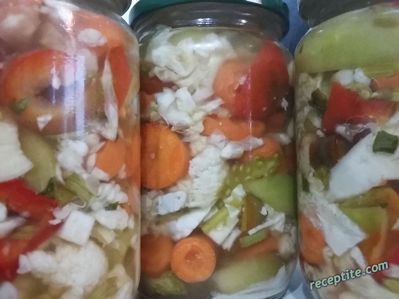 Снимки към Туршия мариновани зеленчуци
