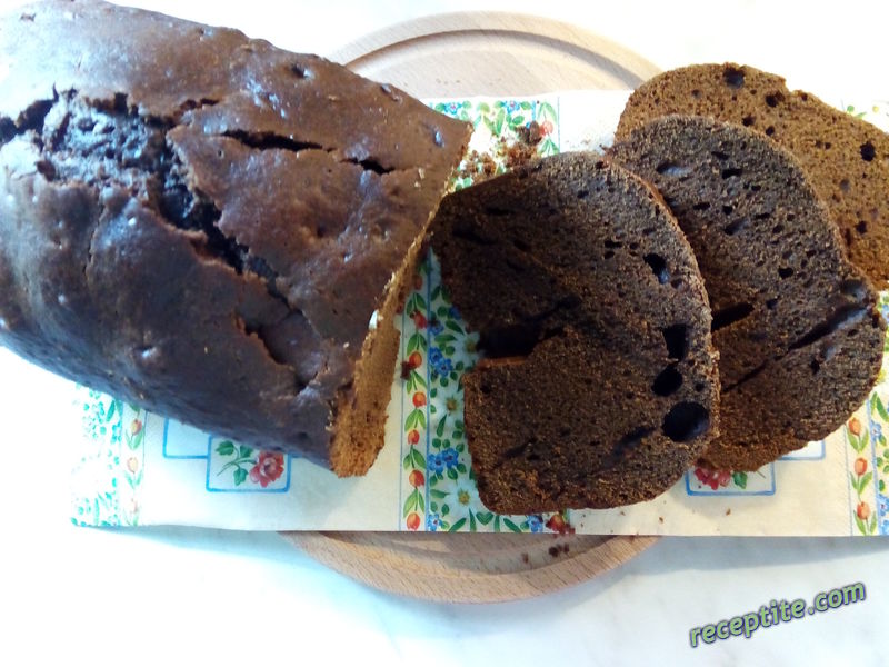 Снимки към Какаов кекс в хлебопекарна