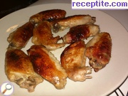 снимка 12 към рецепта Пилешки крилца с мед и бира