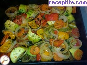 снимка 1 към рецепта Зеленчуци със соев сос на фурна
