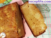 снимка 2 към рецепта Ябълков кекс в хлебопекарна