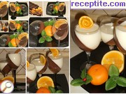 снимка 3 към рецепта Тъмен шоколад с портокалова панакота
