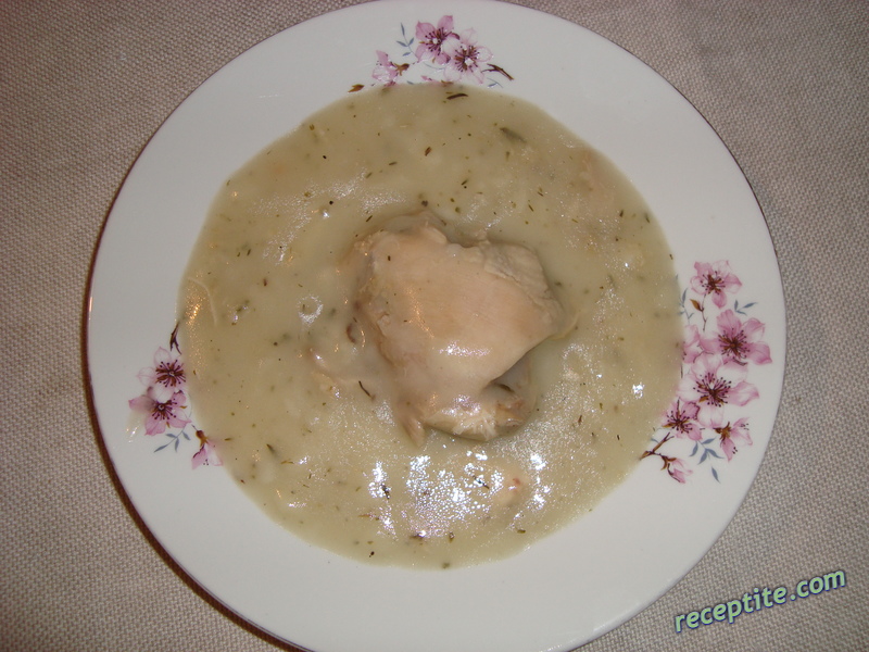 Снимки към Пиле фрикасе Ирина