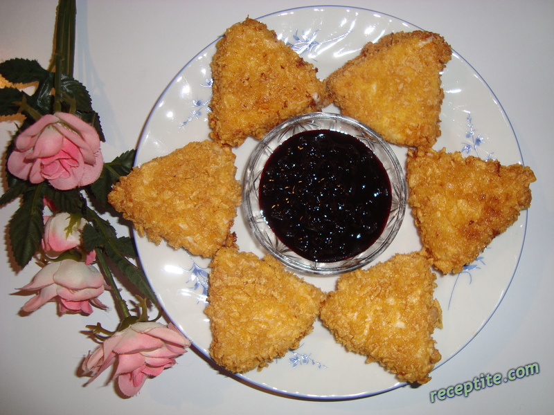 Снимки към Панирани топени сиренца