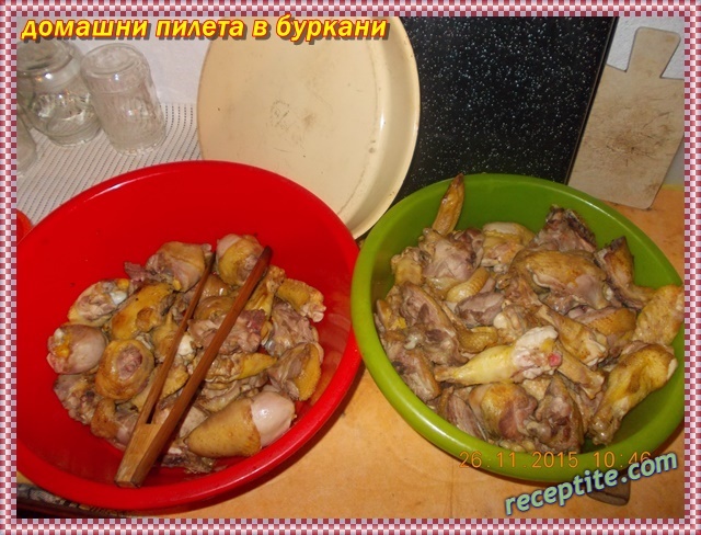 Снимки към Заешко месо в буркани