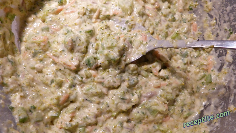 Снимки към Кюфтета от броколи