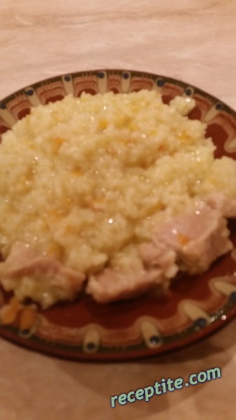 Снимки към Свинско с ориз