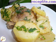 снимка 20 към рецепта Пиле с картофи на фурна