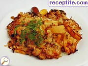 снимка 2 към рецепта Кисело зеле с картофи на фурна II вид