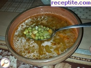 снимка 1 към рецепта Супа от грах и царевица