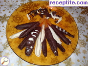 снимка 6 към рецепта Портокалови корички с тъмен шоколад