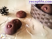 снимка 3 към рецепта Какаови топчета с цял лешник
