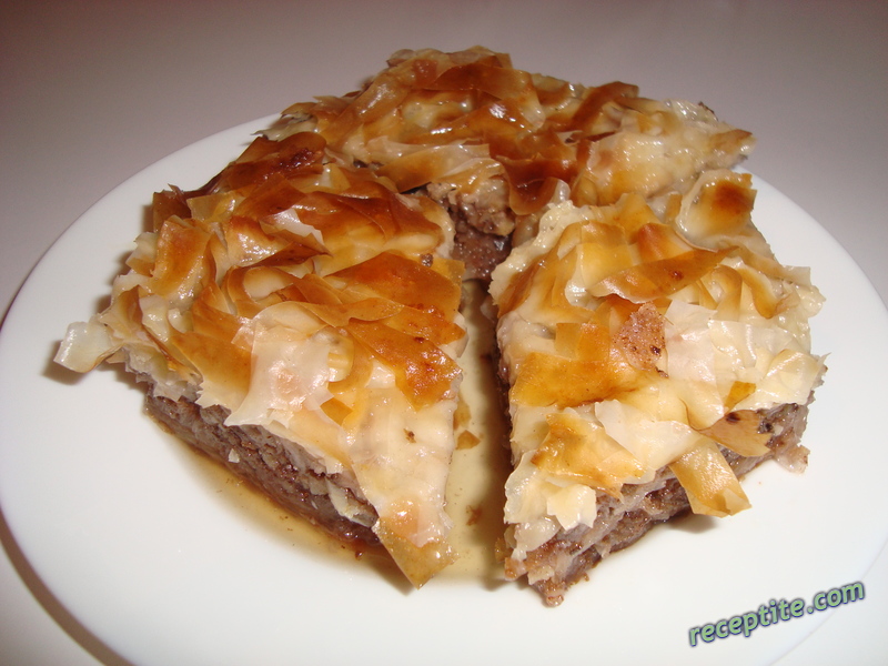 Снимки към Баклава с нарязани кори