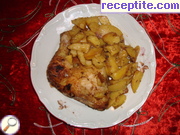 Пилешко с картофи
