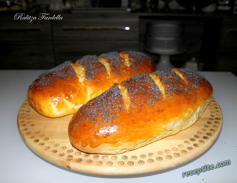 Снимки към Млечен бял хляб (Franskbroed med maelk)
