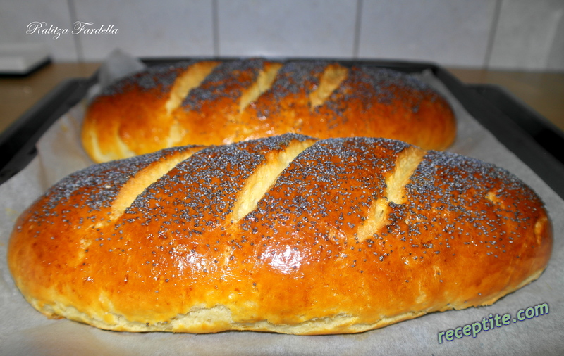 Снимки към Млечен бял хляб (Franskbroed med maelk)