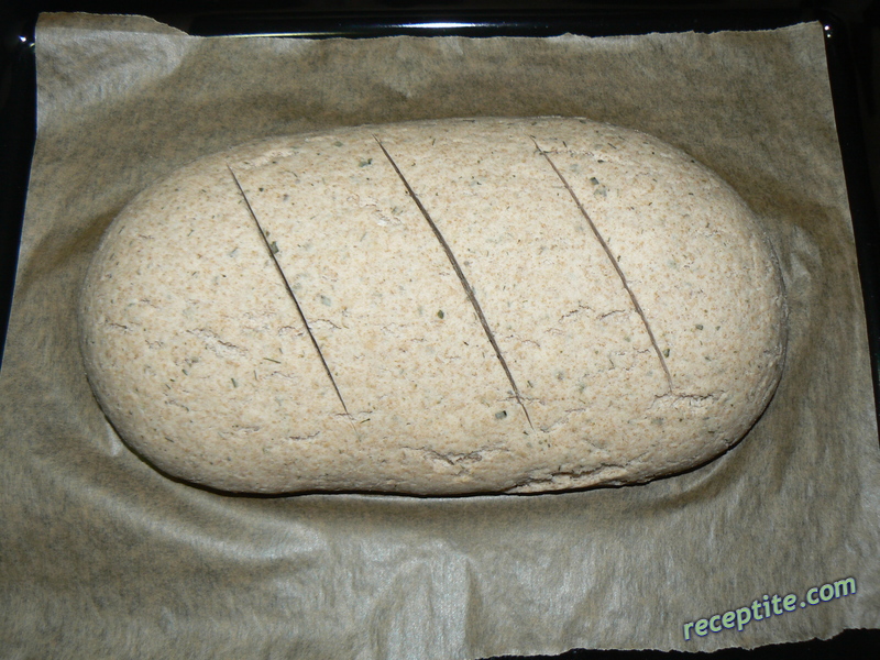 Снимки към Хляб с трици и подправки