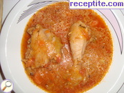 снимка 5 към рецепта Лучена яхния с пиле