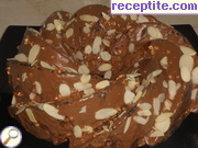 снимка 2 към рецепта Сладкиш с халва и шоколад