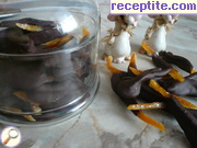 снимка 12 към рецепта Портокалови корички с тъмен шоколад