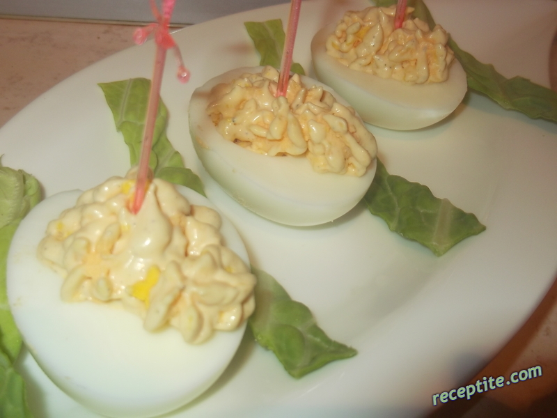 Снимки към Яйца с плънка