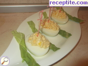 снимка 4 към рецепта Яйца с плънка