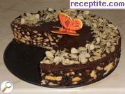 снимка 1 към рецепта Шоколадово-бисквитена торта