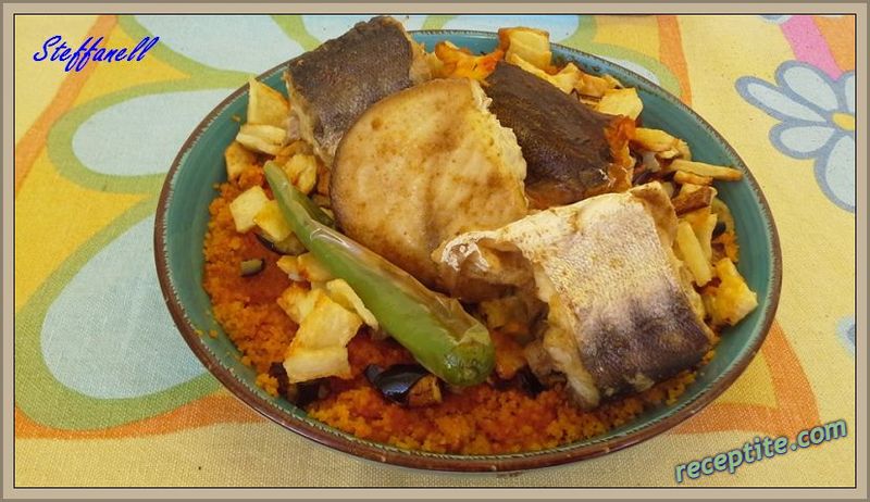 Снимки към Месо с кус-кус и зеленчуци