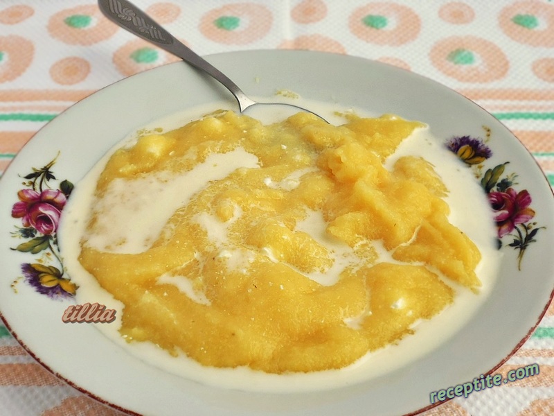Снимки към Царевична каша (Полента)