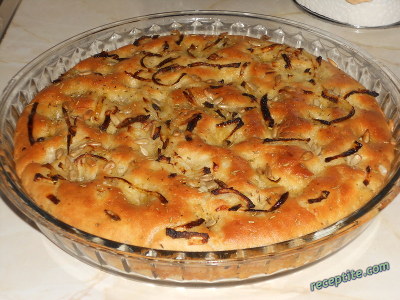 Снимки към Фокача Дженовезе (Focaccia Genovese)