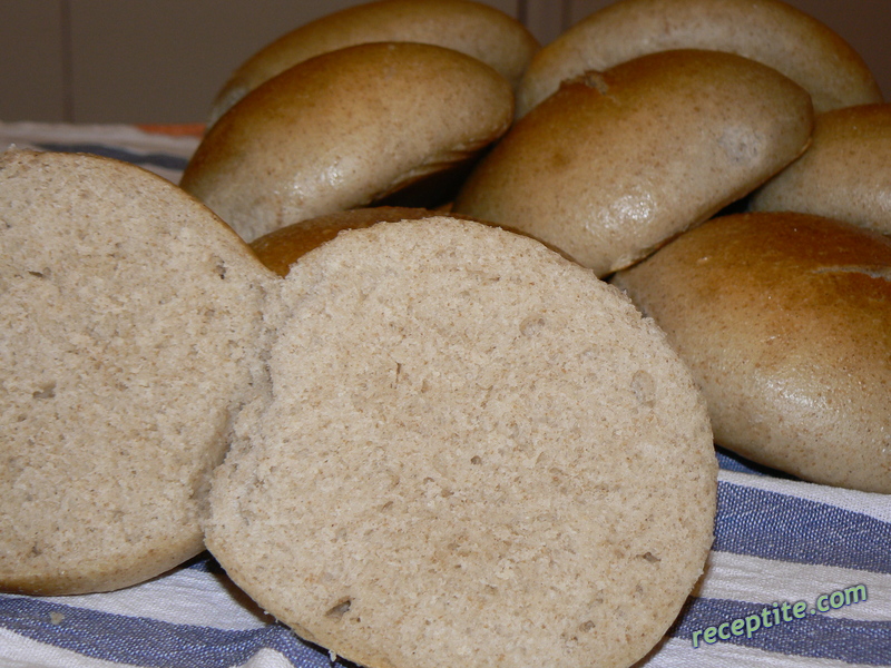 Снимки към Хлебчета с ръжено брашно