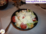 снимка 1 към рецепта Салата Цезар с чери домати