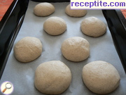 снимка 1 към рецепта Хлебчета с ръжено брашно
