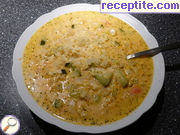 снимка 2 към рецепта Супа с тиквички и макарони