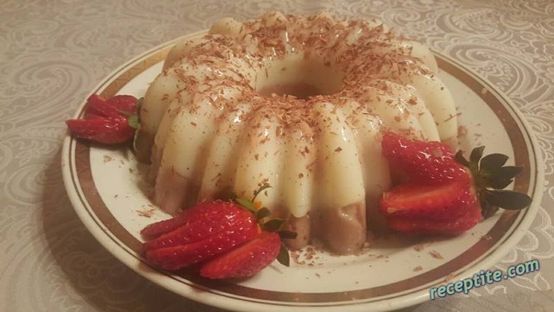 Снимки към Ванилово-шоколадова бисквитена торта с нишесте