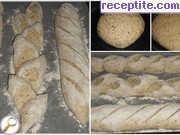 снимка 1 към рецепта Типови хлебчета - багети със семена