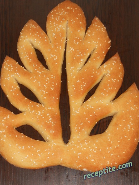 Снимки към Френски плосък хляб Фугас (Fougasse)