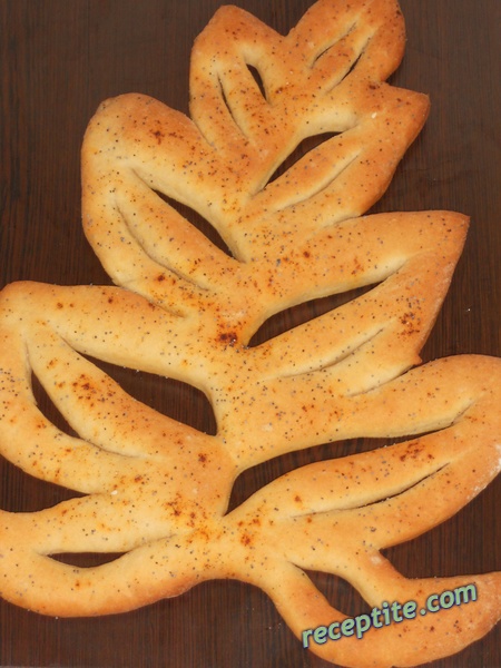 Снимки към Френски плосък хляб Фугас (Fougasse)