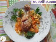 снимка 1 към рецепта Пиле в марината от грейпфрут