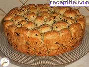 снимка 16 към рецепта Хляб на балончета с подправки и кашкавал