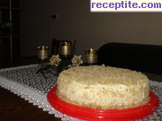 снимка 1 към рецепта Торта с кокосов крем