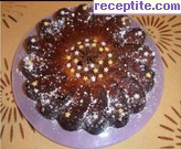 снимка 6 към рецепта Черен кекс с орехи