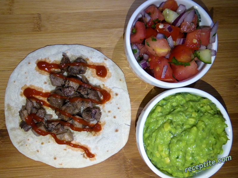 Снимки към Такос с език (Lengua tacos)