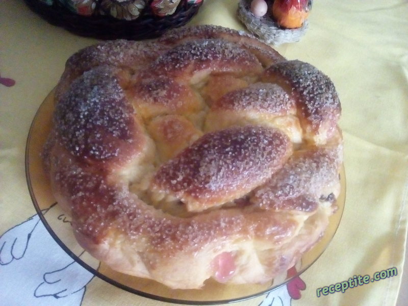 Снимки към Козунак-руло