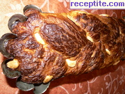 снимка 10 към рецепта Козунак и кифлички с плънка от какао и стафиди